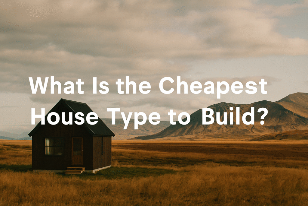 What is the Cheapest House Type to Build?