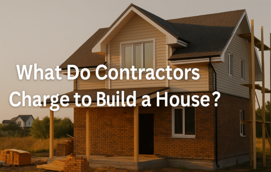 What Do Contractors Charge to Build a House?