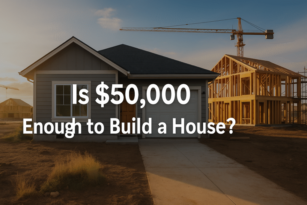 Is $50,000 Enough to Build a House?