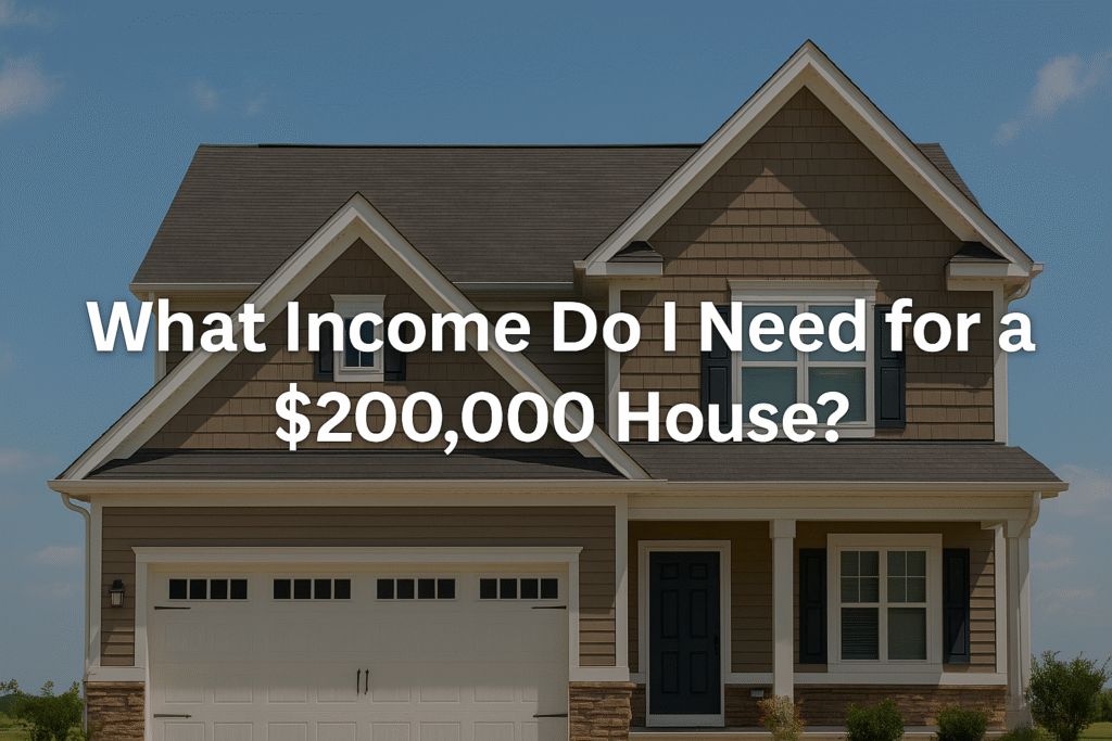 What Income Do I Need for a $200,000 House?
