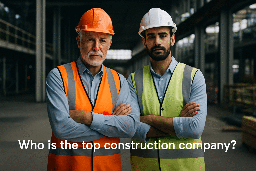 Who is the Top Construction Company?