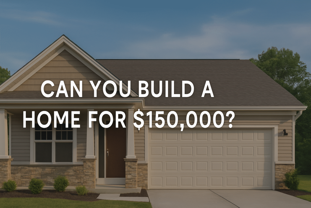 Can You Build a Home for $150,000?