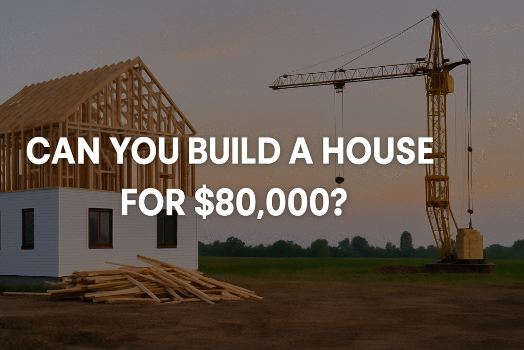 Can You Build a House for $80,000?