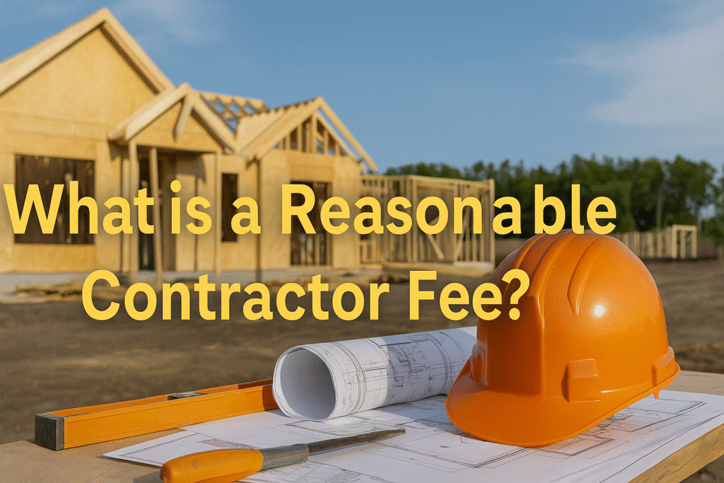 What is a Reasonable Contractor Fee?