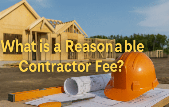 What is a Reasonable Contractor Fee?