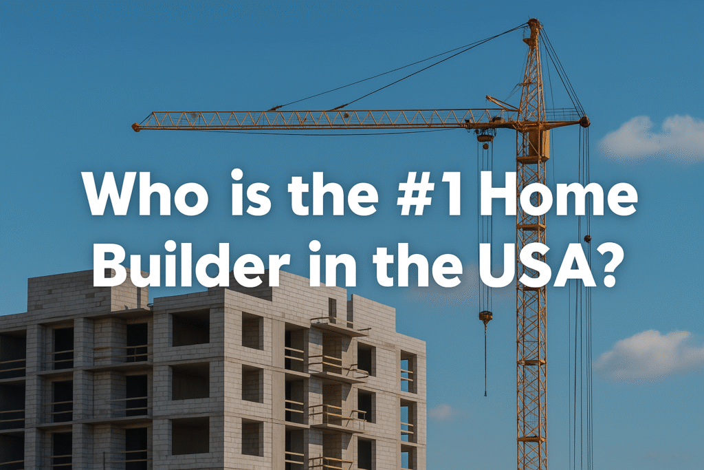 Who is the #1 Home Builder in the USA?