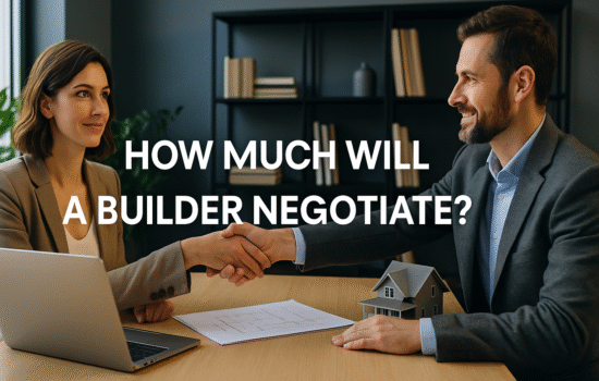 How Much Will a Builder Negotiate?