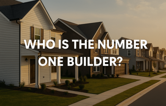 Who is the Number One Builder?