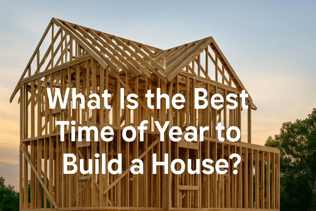 What is the Best Time of Year to Build a House?