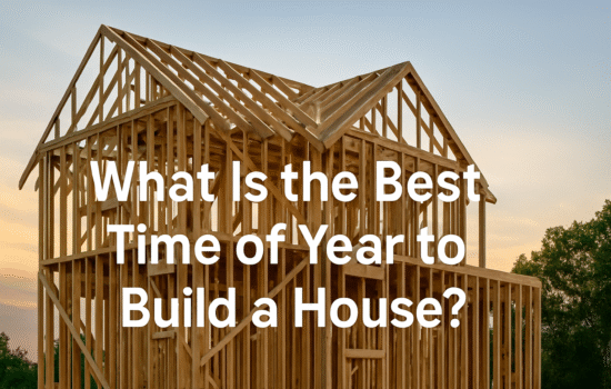 What is the Best Time of Year to Build a House?