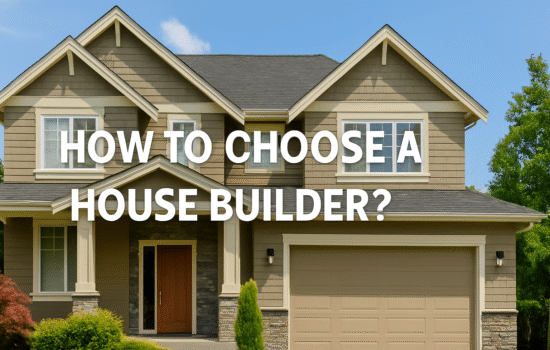How to Choose a House Builder?