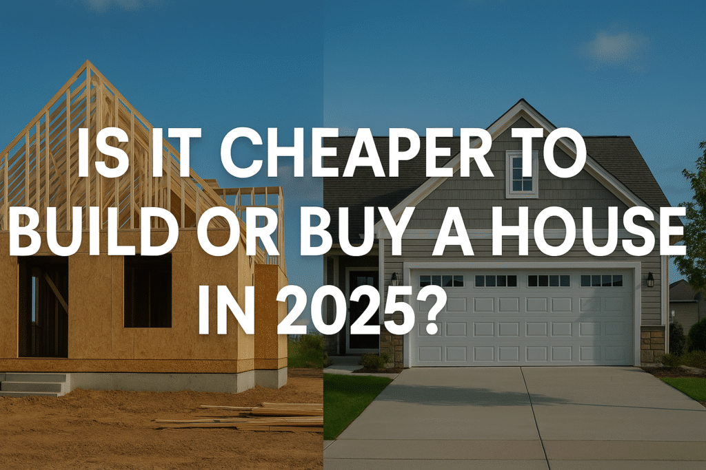 Is It Cheaper to Build or Buy a House in 2025?
