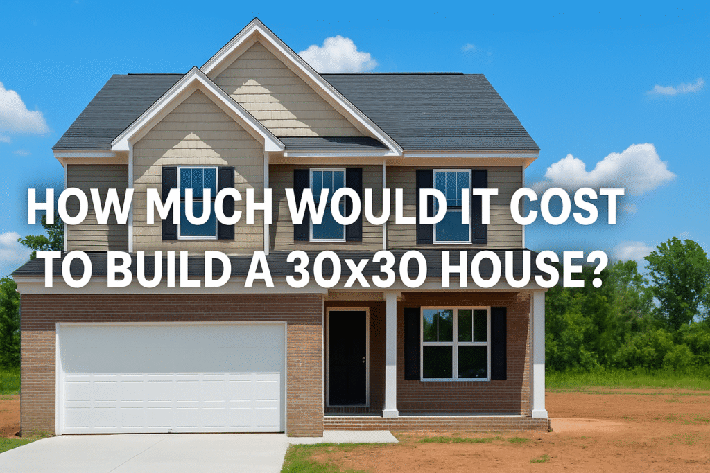 How Much Would It Cost to Build a 30×30 House?
