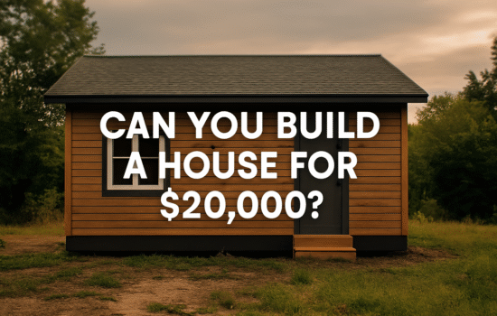 Can You Build a House for $20,000?