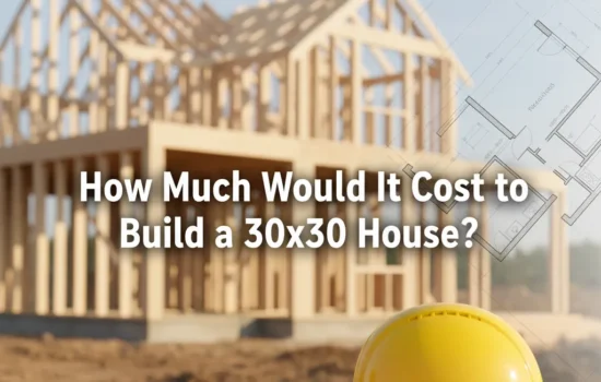 How Much Would It Cost to Build a 30×30 House?
