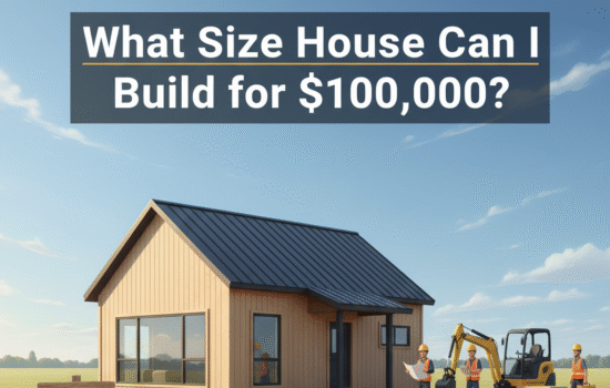 What Size House Can I Build for $100,000?