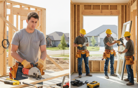 Is it Cheaper to Build a House Yourself or Hire a Contractor?